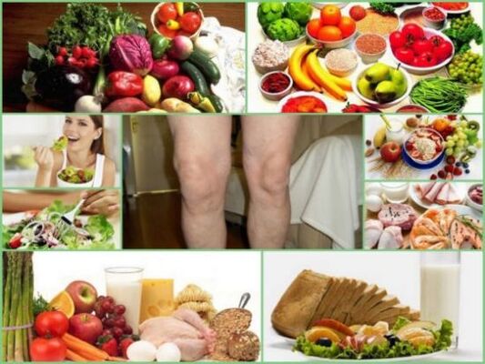 Food for arthrosis should be balanced and contain all necessary vitamins