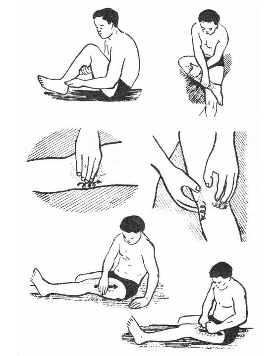 Self-massage for arthritis