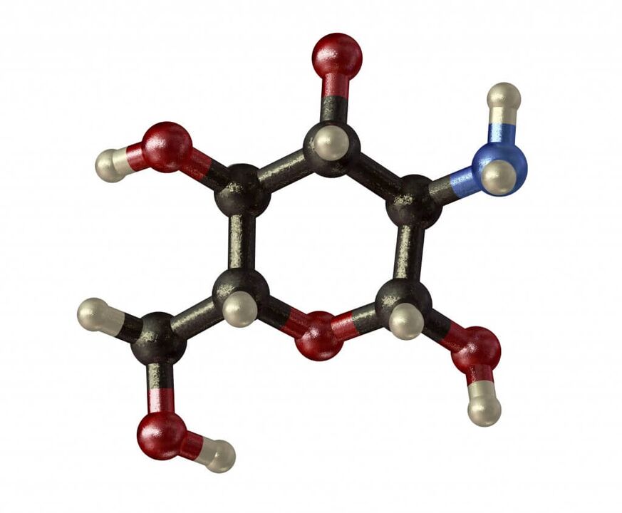 glucosamine - an element of the compound HondroFrost